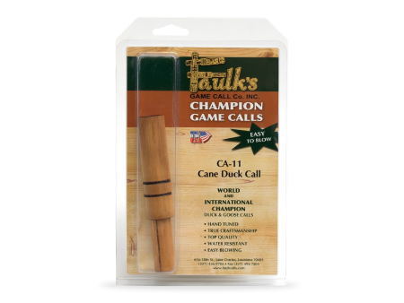 Манок духовой Faulk's Cane Duck Call на крякву (CA-11)