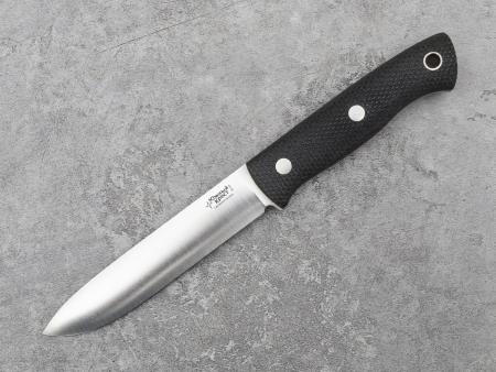 Нож Южный Крест Бушкрафт L, Рукоять -Микарта черная,насечка