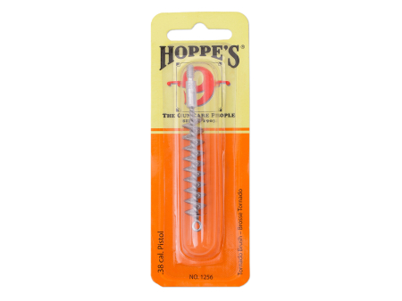 Стальной спиральный ёршик Hoppe's 1256 Tornado калибр .38 (9 мм), внешняя резьба 8/32 