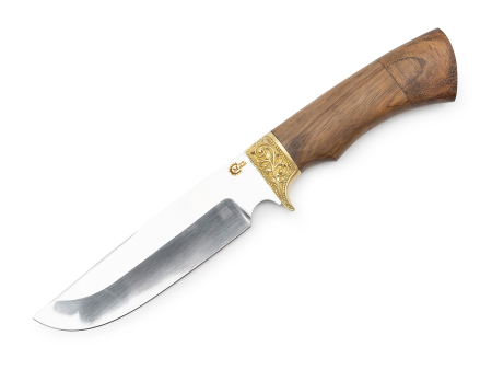 Нож Лорд,ст.65х13,литье,рукоять из ценных пород дерева