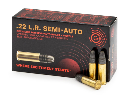 Патрон Geco кал. .22 LR  Semi-Auto (40 grain / 2,6 г) уп. 50 шт