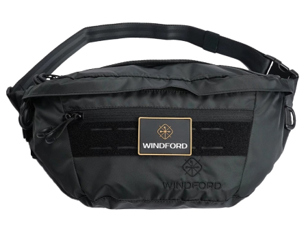 Сумка через плечо Windford Rider серая