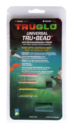 Мушка Truglo Tru-Bead Universal на винтах, со сменными фиберглассовыми нитями ⌀1,5 мм (TG949A)