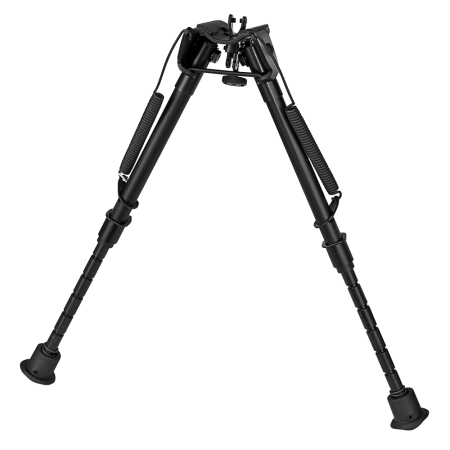 Сошки Harris 1A2-LM (23-33 см) ступенчатые ножки, фиксированное основание, крепление на адаптер под антабку