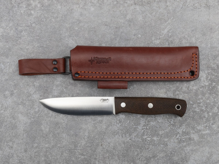 Нож Южный Крест Модель Х М, рукоять Микарта койот,  насечка