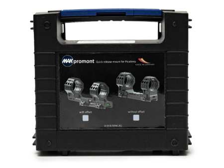 Кронштейн моноблочный MAKpromont 53600-34218 не быстросъемный (D34мм / BH 21мм / 0 MOA) на планку Picatinny